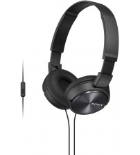Sony MDR-ZX310APB Wired Headset with Microphone, Black